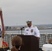 U.S. Coast Guard Cutter Munro holds a change of command ceremony