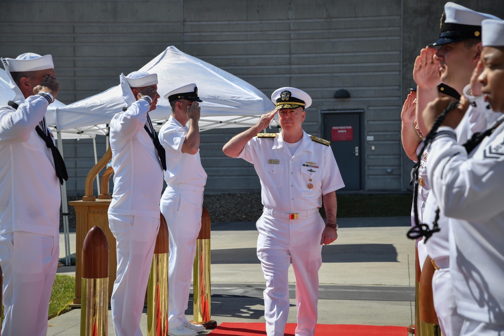 Naval Nuclear Power Training Unit Charleston Conducts Change of Command