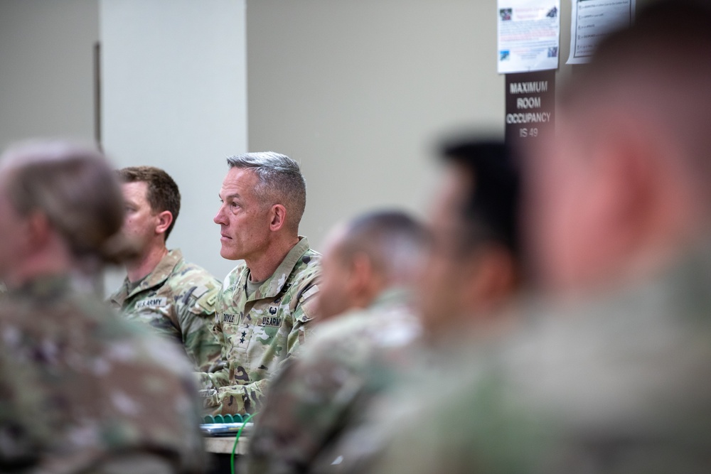 4ID leaders engages with 2SBCT leaders for reintegration