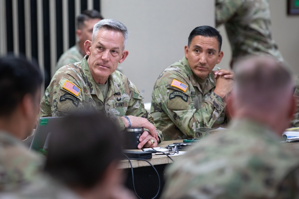 4ID leaders engages with 2SBCT leaders for reintegration