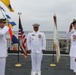 U.S. Coast Guard Cutter Munro holds a change of command ceremony