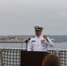 U.S. Coast Guard Cutter Munro holds a change of command ceremony