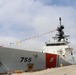 U.S. Coast Guard Cutter Munro holds a change of command ceremony