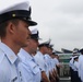 U.S. Coast Guard Cutter Munro holds a change of command ceremony