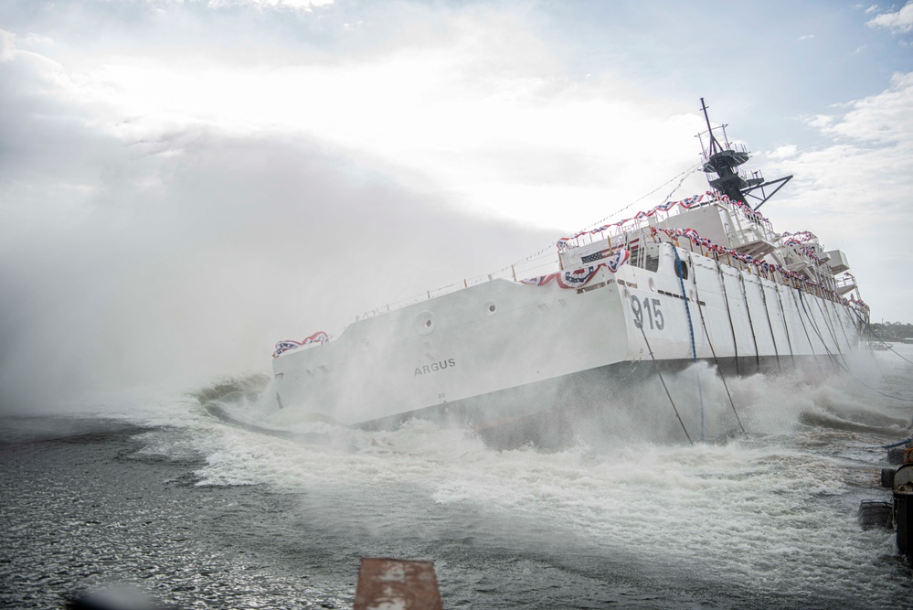 Coast Guard launches first Offshore Patrol Cutter