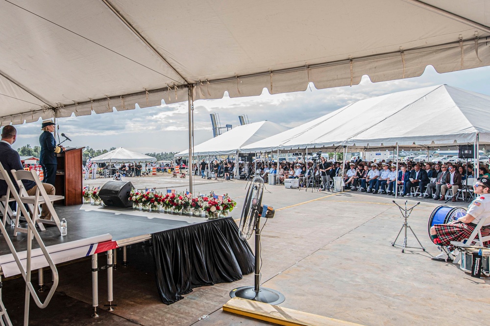 Coast Guard launches first Offshore Patrol Cutter