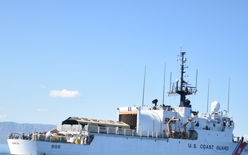 US Coast Guard Cutter Seneca patrols Windward Passage and Florida Straits