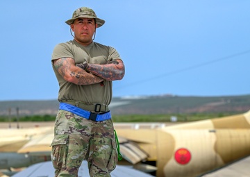 Maintainers complete BPO on a C-130H3 Hercules at African Lion 24