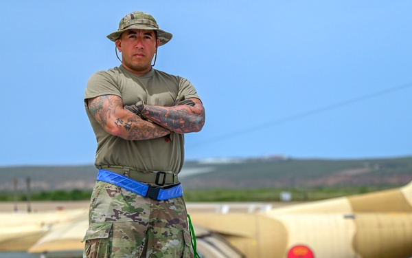 Maintainers complete BPO on a C-130H3 Hercules at African Lion 24