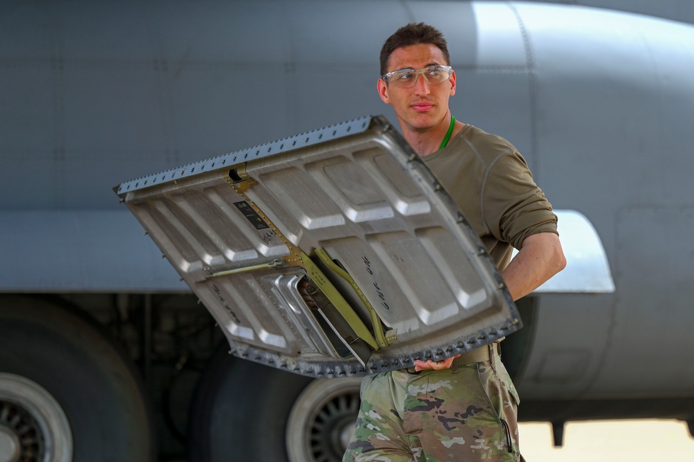Maintainers complete BPO on a C-130H3 Hercules at African Lion 24