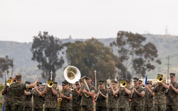 HQ Bn. holds change of command ceremony