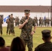 HQ Bn. holds change of command ceremony