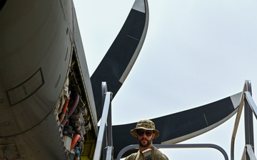 Maintainers complete BPO on a C-130H3 Hercules at African Lion 24