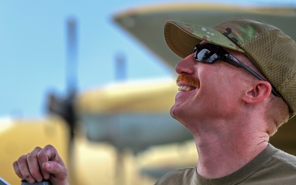 Maintainers complete BPO on a C-130H3 Hercules at African Lion 24