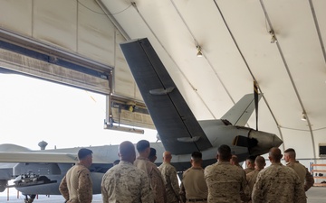 6th ESB Marines Tour U.S. Air Force MQ-9 Reaper