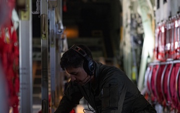 U.S. Marines with VMGR-252 and VMA-231 support Distributed Aviation Operations Exercise 24
