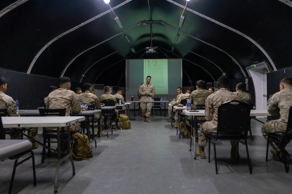 DVIDS - Images - 6th ESB Marines Conduct Lance Cpl. Seminar [Image 1 of 6]