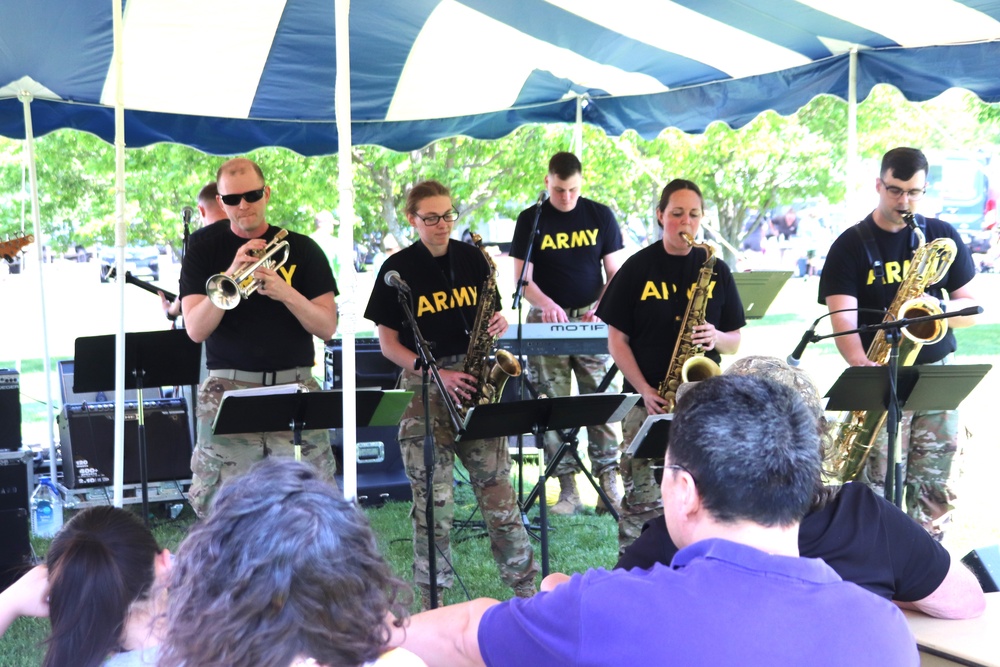 Army Reserve’s 204th Army Band performs during 2024 Fort McCoy Armed Forces Day Open House