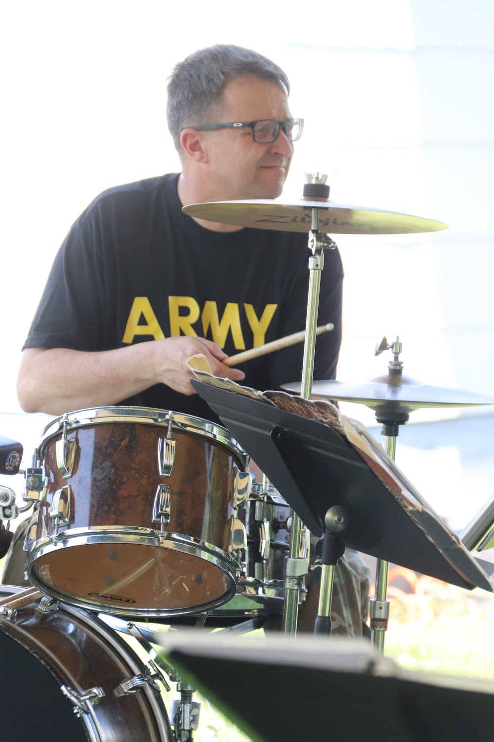 Army Reserve’s 204th Army Band performs during 2024 Fort McCoy Armed Forces Day Open House