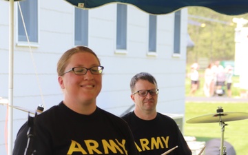 Army Reserve’s 204th Army Band performs during 2024 Fort McCoy Armed Forces Day Open House