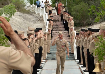 U.S. Navy Medicine Readiness and Training Command Guantanamo Bay Holds Change of Command Ceremony