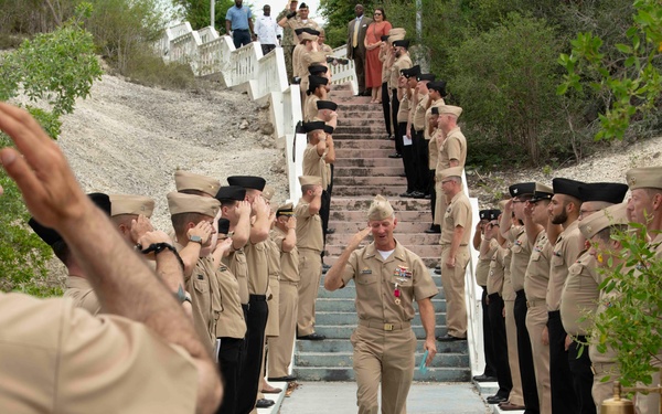 U.S. Navy Medicine Readiness and Training Command Guantanamo Bay Holds Change of Command Ceremony