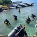 Volunteers conduct Merizo Pier underwater clean up