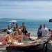 Volunteers conduct Merizo Pier underwater clean up