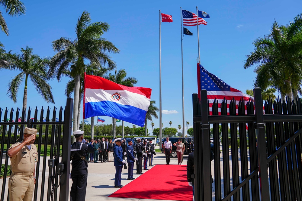 President of Paraguay visits U.S. Southern Command