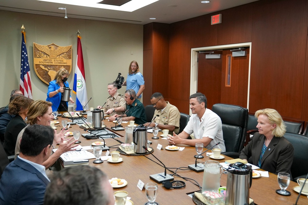 President of Paraguay visits U.S. Southern Command