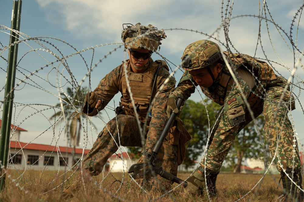 Tiger Strike 24: Combat Engineers Build and Breach Obstacles