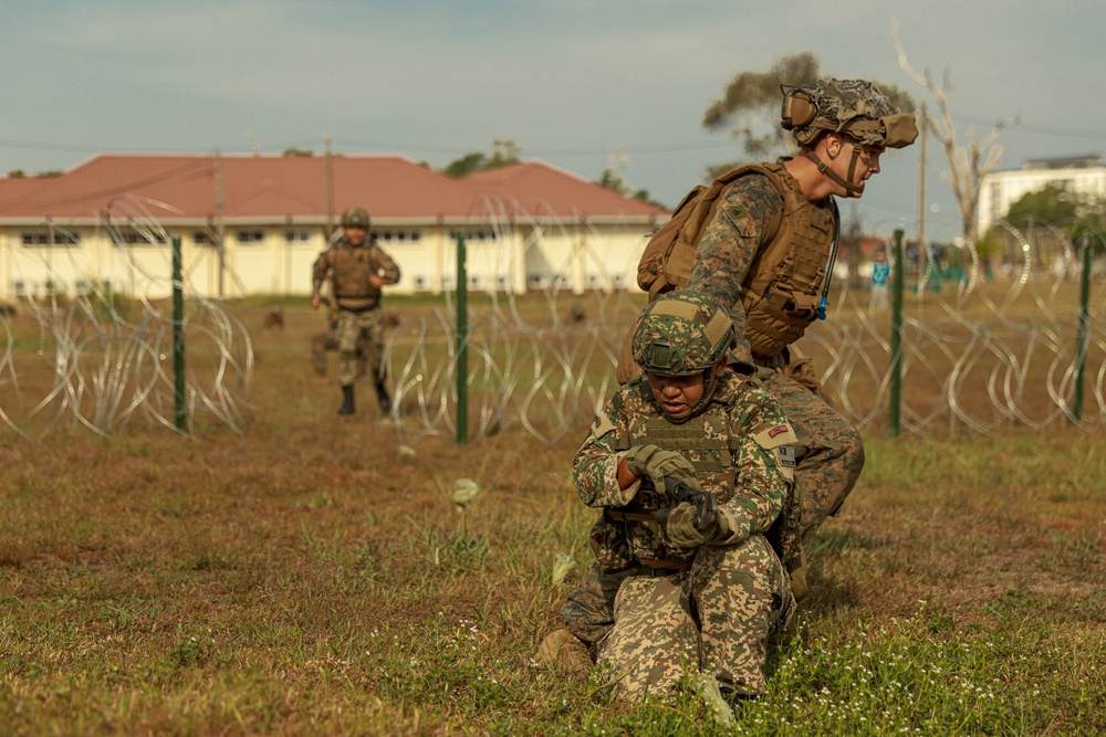 Tiger Strike 24: Combat Engineers Build and Breach Obstacles