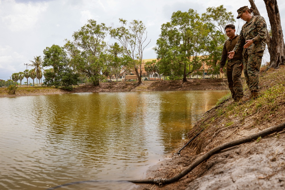 Tiger Strike 24: CLB-15 Employs Mobile Water Purification System
