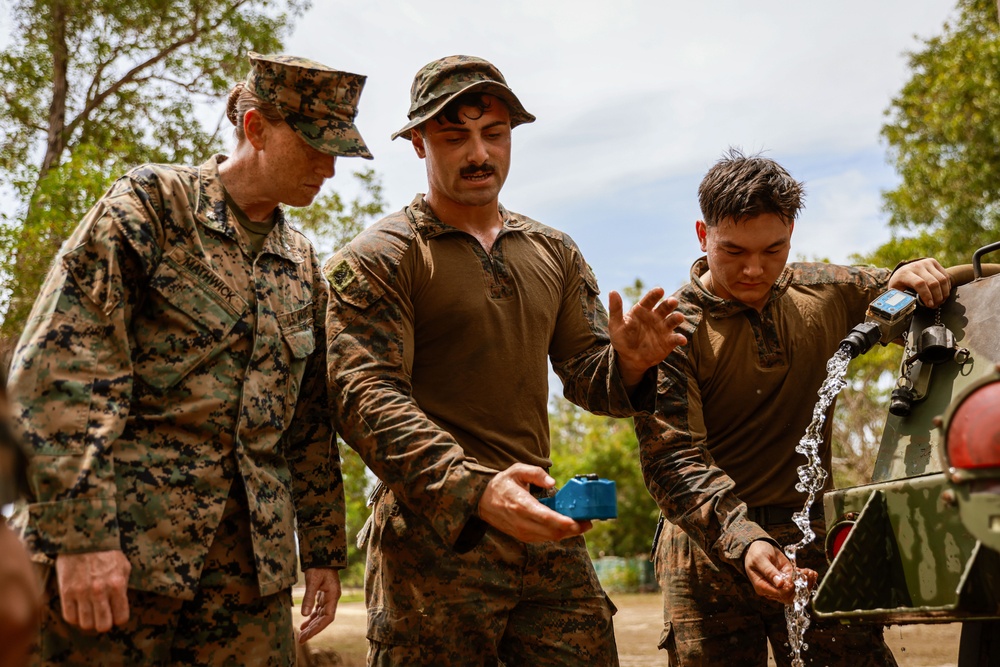 Tiger Strike 24: CLB-15 Employs Mobile Water Purification System