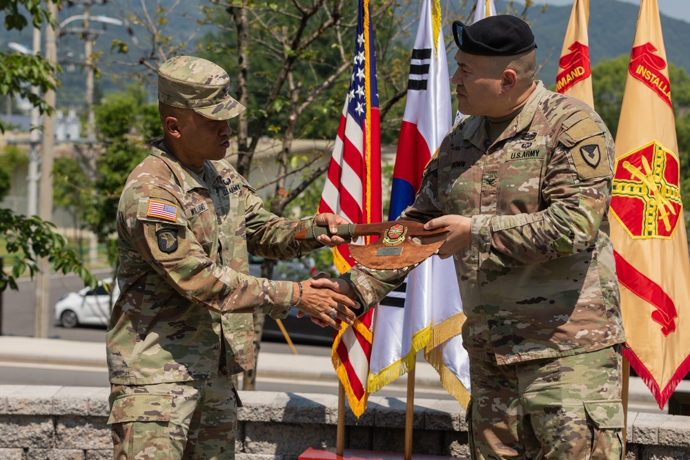 U.S. Garrison Yongsan-Casey Change of Command