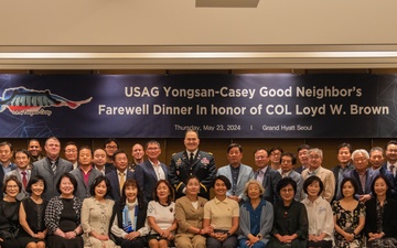 Yongsan-Casey Good Neighbors Bid Farewell to Brown