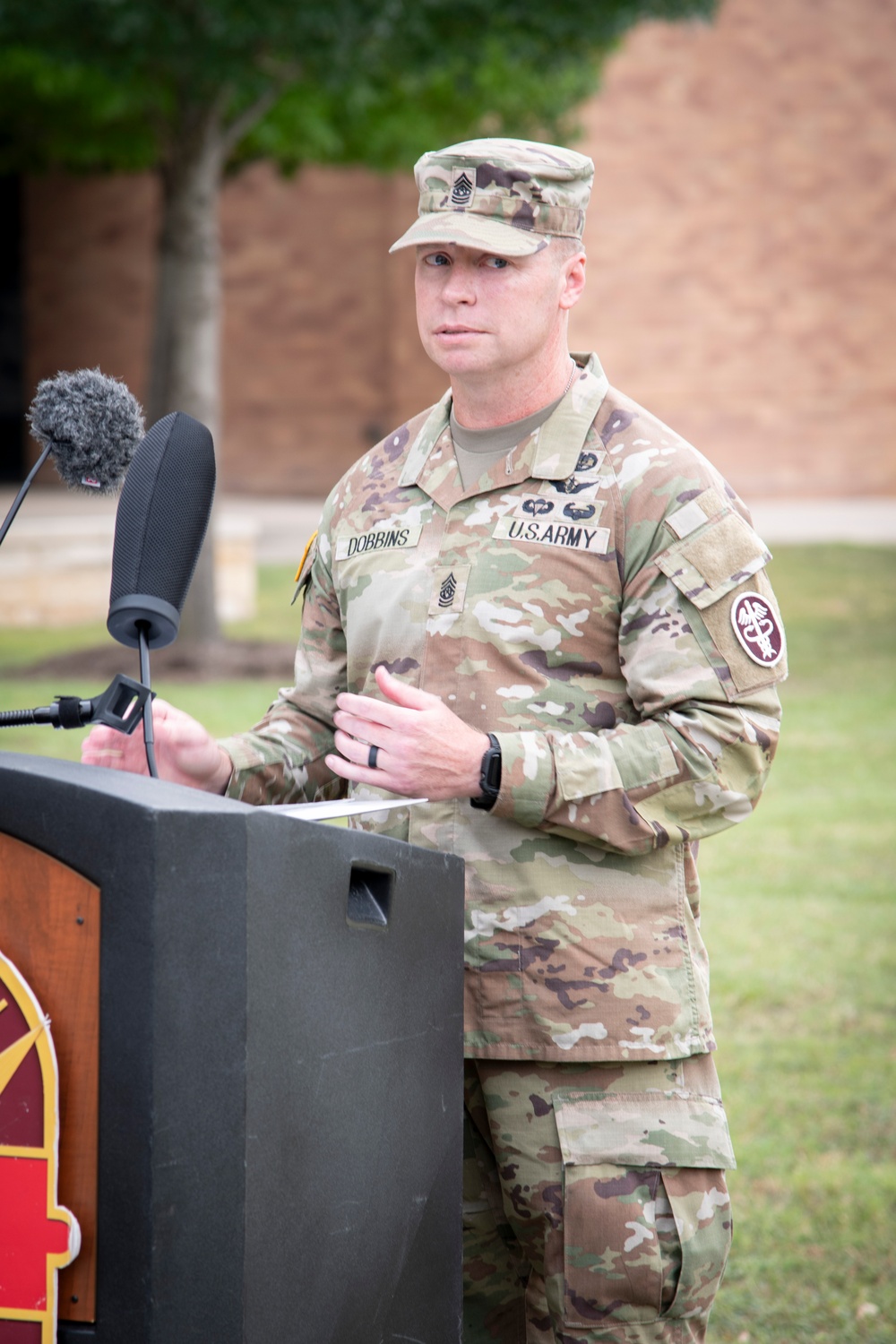 Brooke Army Medical Center welcomes new Command Sgt. Major