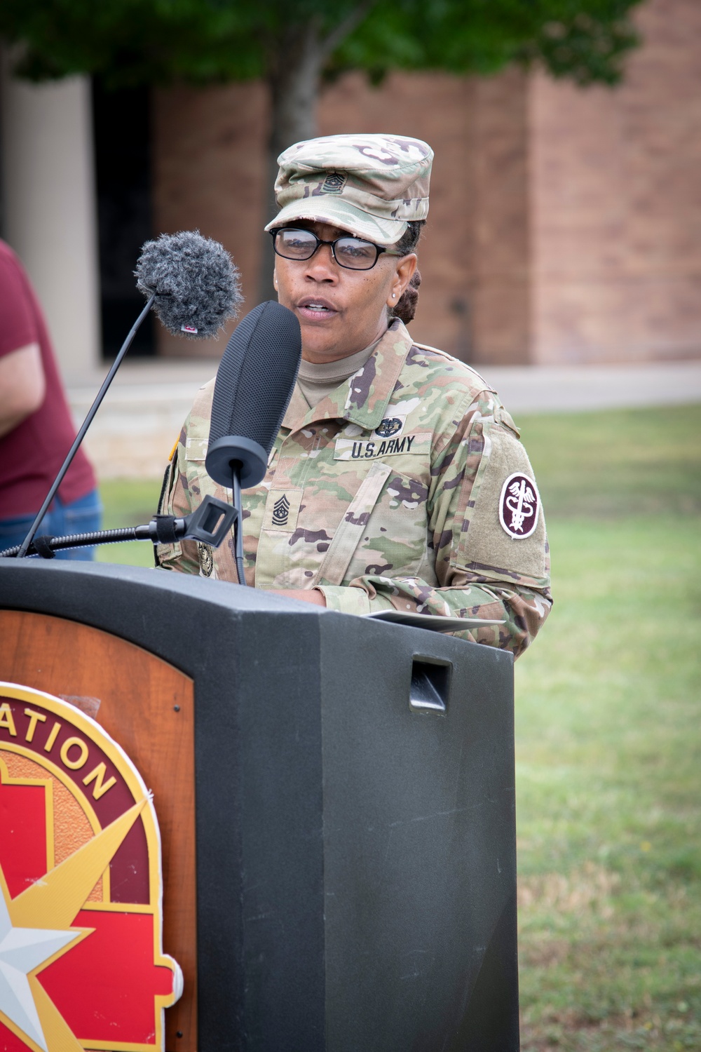 Brooke Army Medical Center welcomes new Command Sgt. Major