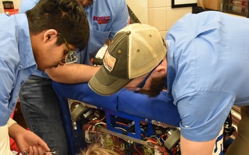 EOD Airman fuels local high school’s robotics team