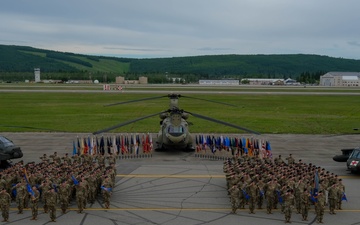 Arctic Aviation Command Activation And Patching Ceremony