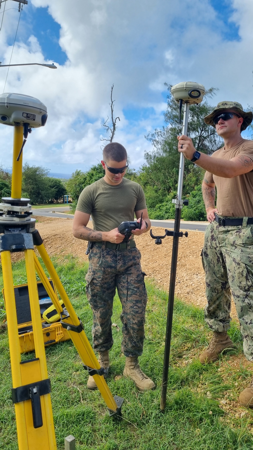 NMCB 4 at Tinian