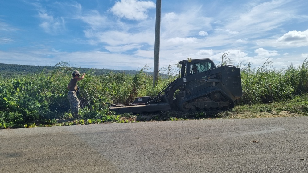 NMCB 4 at Tinian