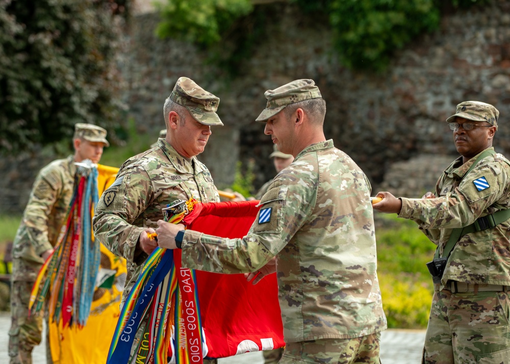 1st Armored Brigade Combat Team, 1st Cavalry Division Transfer of Authority Ceremony in Zagan, Poland