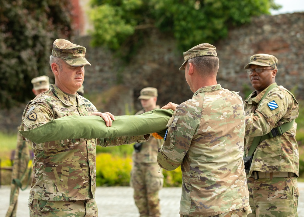 1st Armored Brigade Combat Team, 1st Cavalry Division Transfer of Authority Ceremony in Zagan, Poland