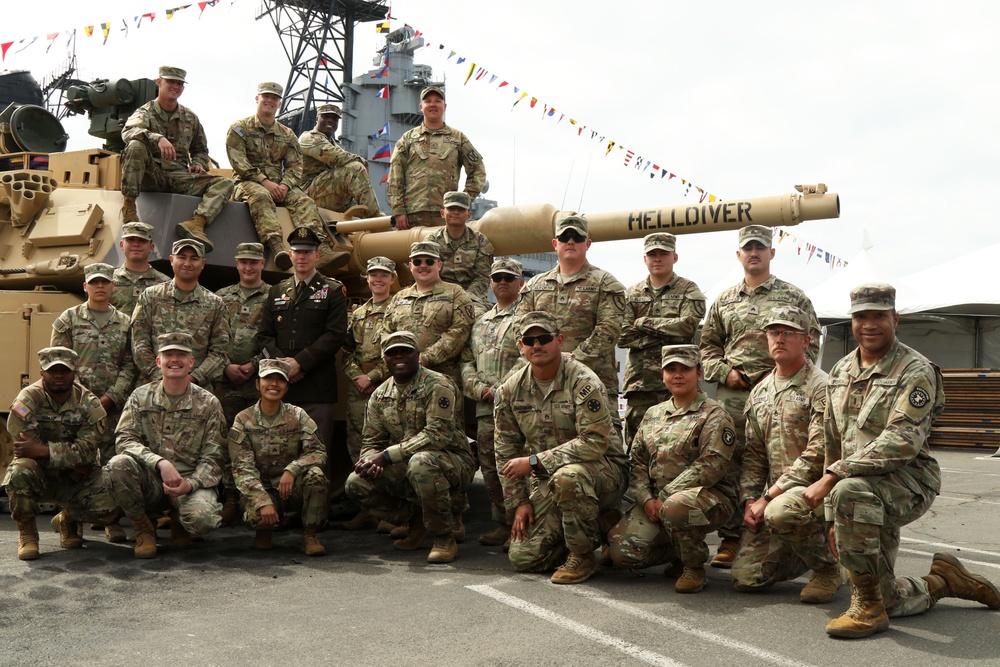 Army Meets Navy at LA Fleet Week