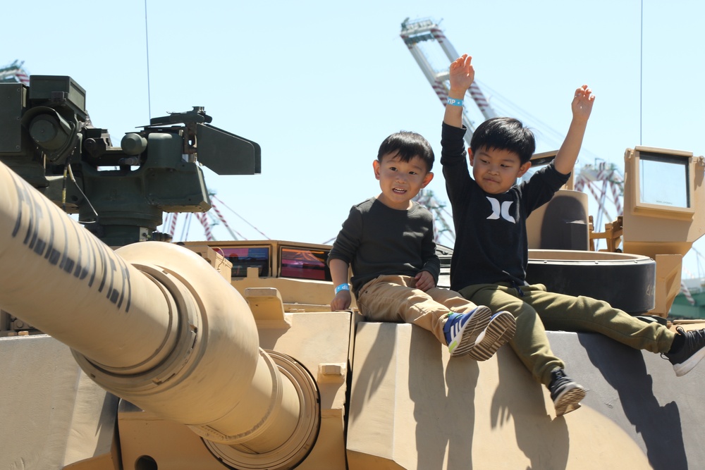 Army Meets Navy at LA Fleet Week