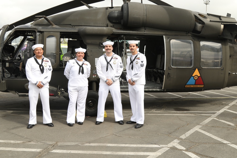 Army Meets Navy at LA Fleet Week