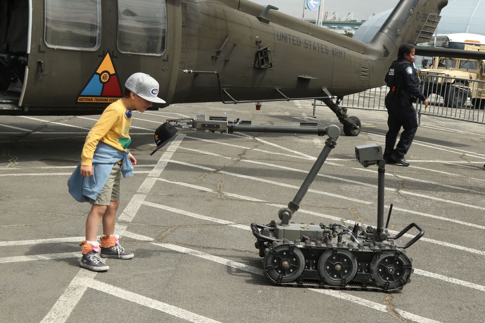 Army Meets Navy at LA Fleet Week