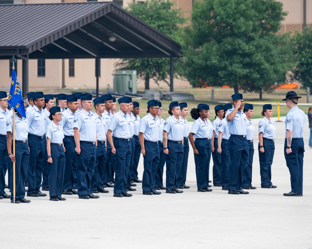 U.S. Air Force Basic Military Training graduation