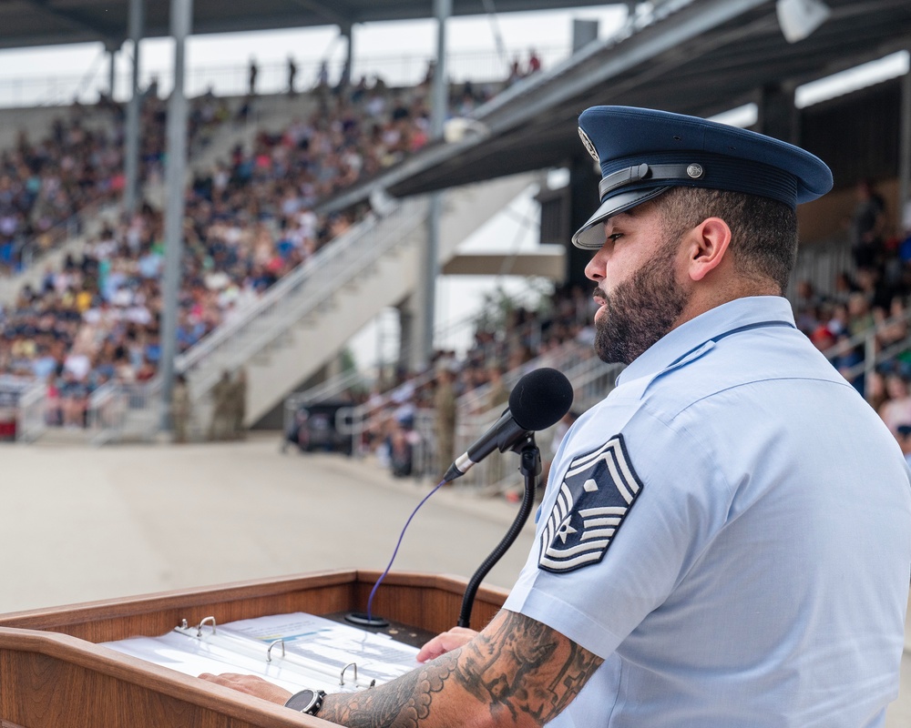 U.S. Air Force Basic Military Training graduation